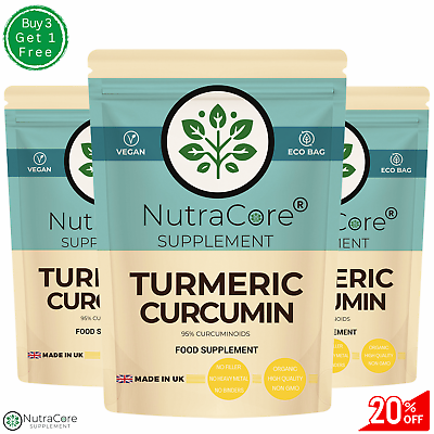 ' Turmeric Curcumin'' Capsule 6000mg-(95% Curcuminoids)-Joint & Immune Support
