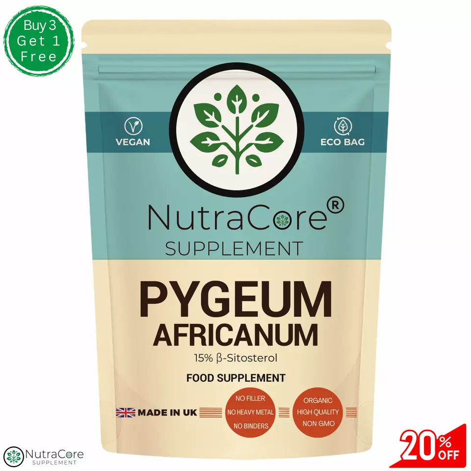 Pygeum Africanum Capsule 5500mg ( 825mg B-Sitosterol) Prostates &Healthy UTI