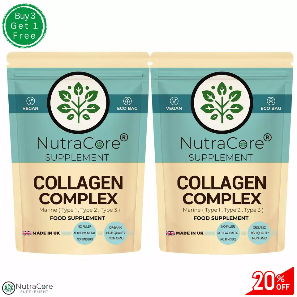 Collagen Complex Capsule 750mg(Hydrolysed Marine Collagen Type1-2-3)Max Strength