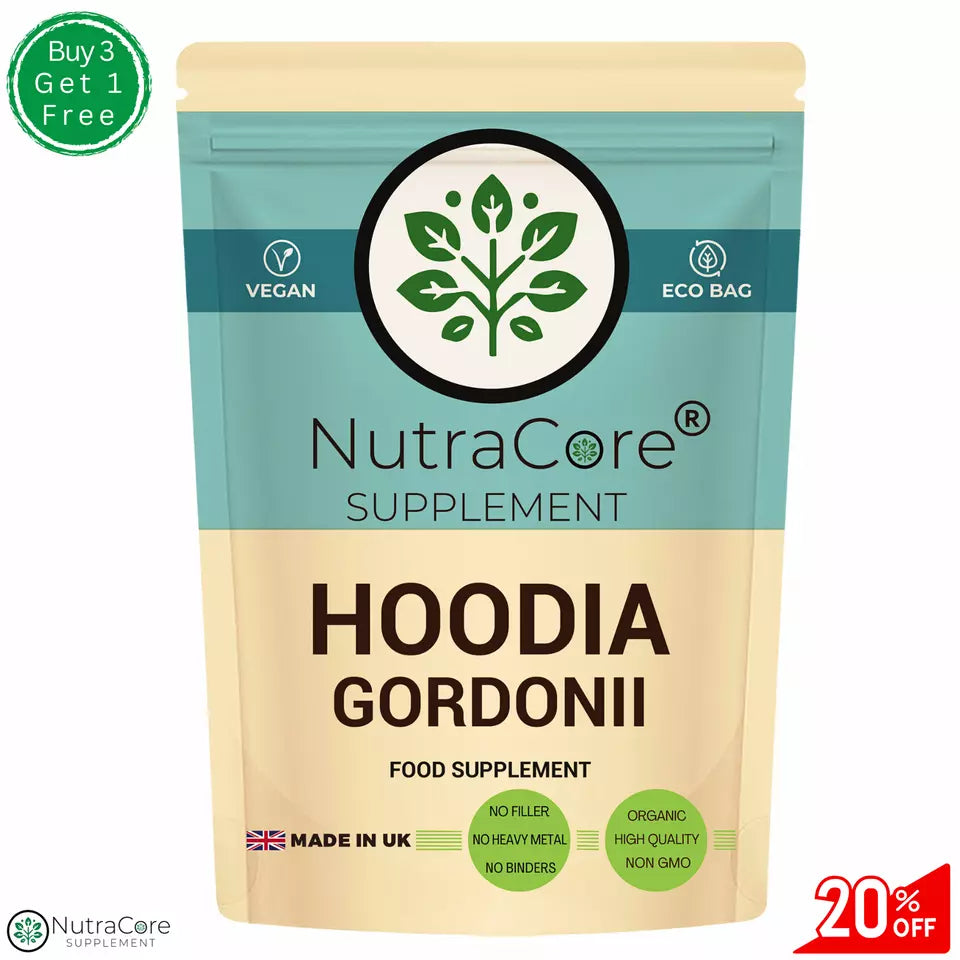 Hoodia Gordonii Extract Capsules 5500mg Weight Control, 100% Natural & Strong