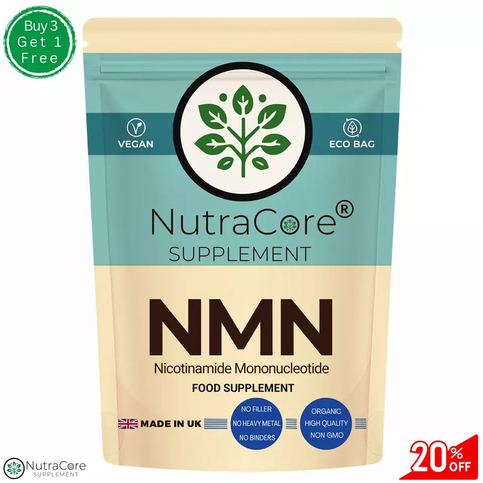 NMN Capsules Clean 99% Nicotinamide NMN 600mg Anti-Aging NMN Supplements Vegan