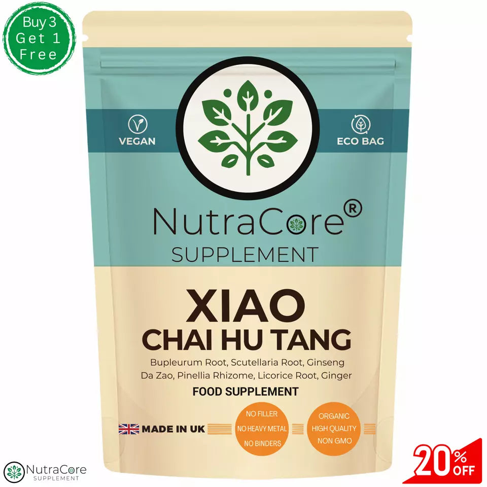 'Xiao Chai Hu Tang'' Capsules 5000mg -LIVER SUPPORT & ENERGY BOOSTER-Vegan Caps