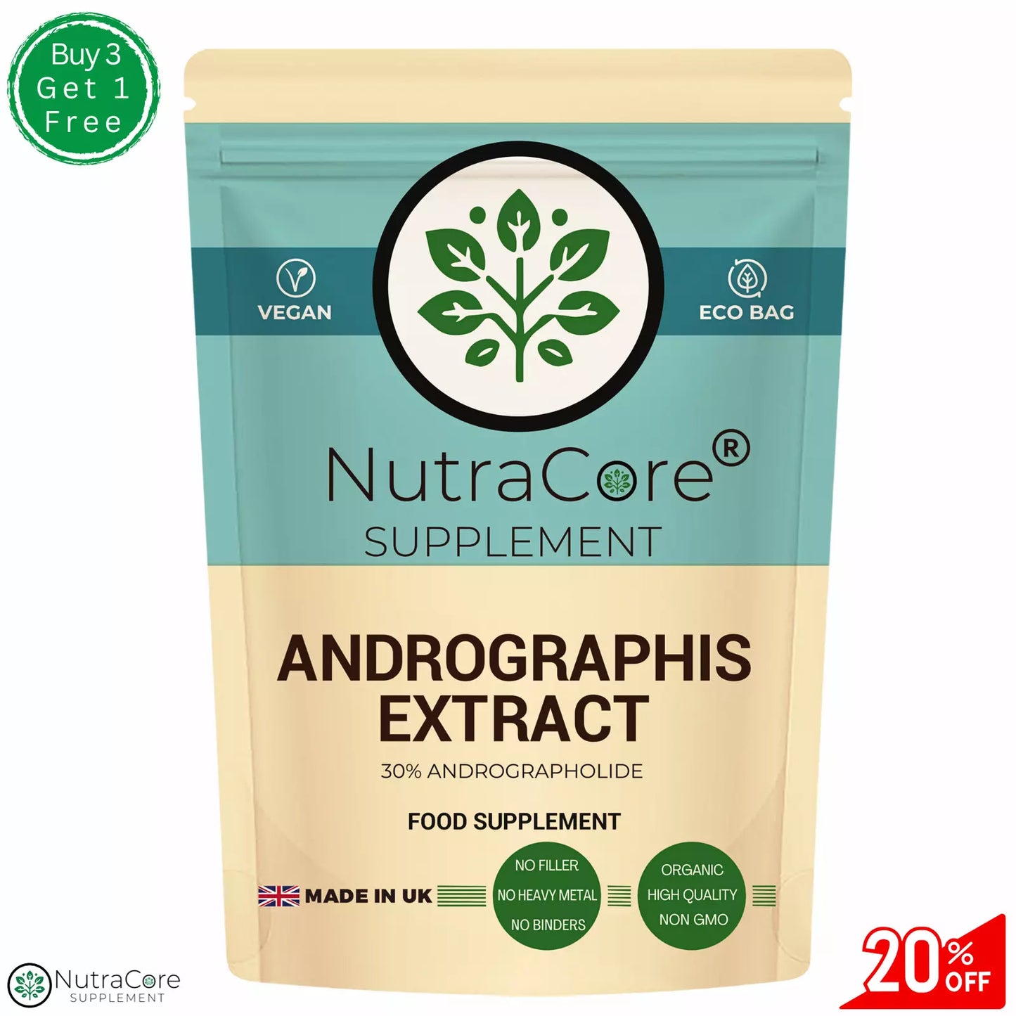 Andrographis 5500mg Capsules (30% ANDROGRAPHOLIDE), Improving Immunity