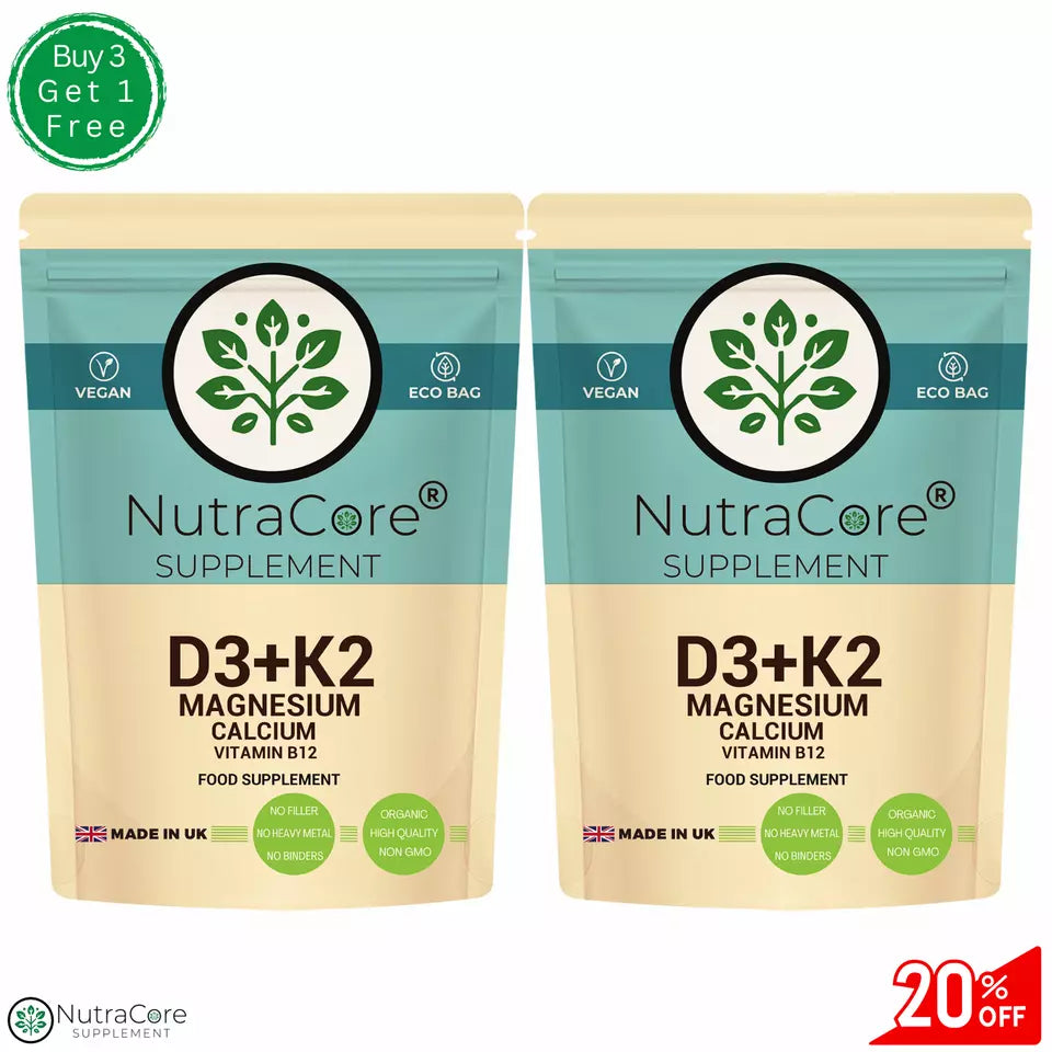 Vitamin D3 10000iu K2 B12 10000mcg(Calcium+Magnesium) Capsule-VITAMIN D3 K2 B12