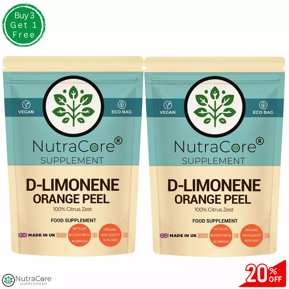 D-Limonene Capsules 550mg-(100% Citrus Zest)-Cholesterol , 100% Natural &Vegan