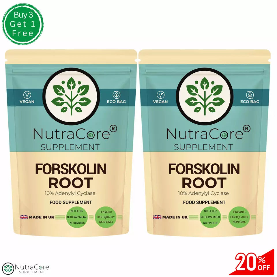 2Pack OF FORSKOLIN Caps (10%Adenytle Cyclase), METABOLISM BOOSTER-120*600mg