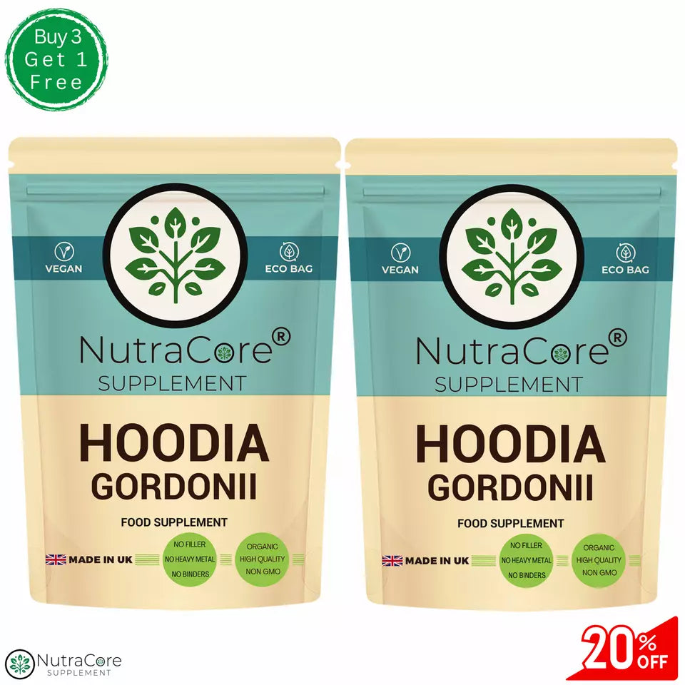 Hoodia Gordonii Extract Capsules 5500mg Weight Control, 100% Natural & Strong