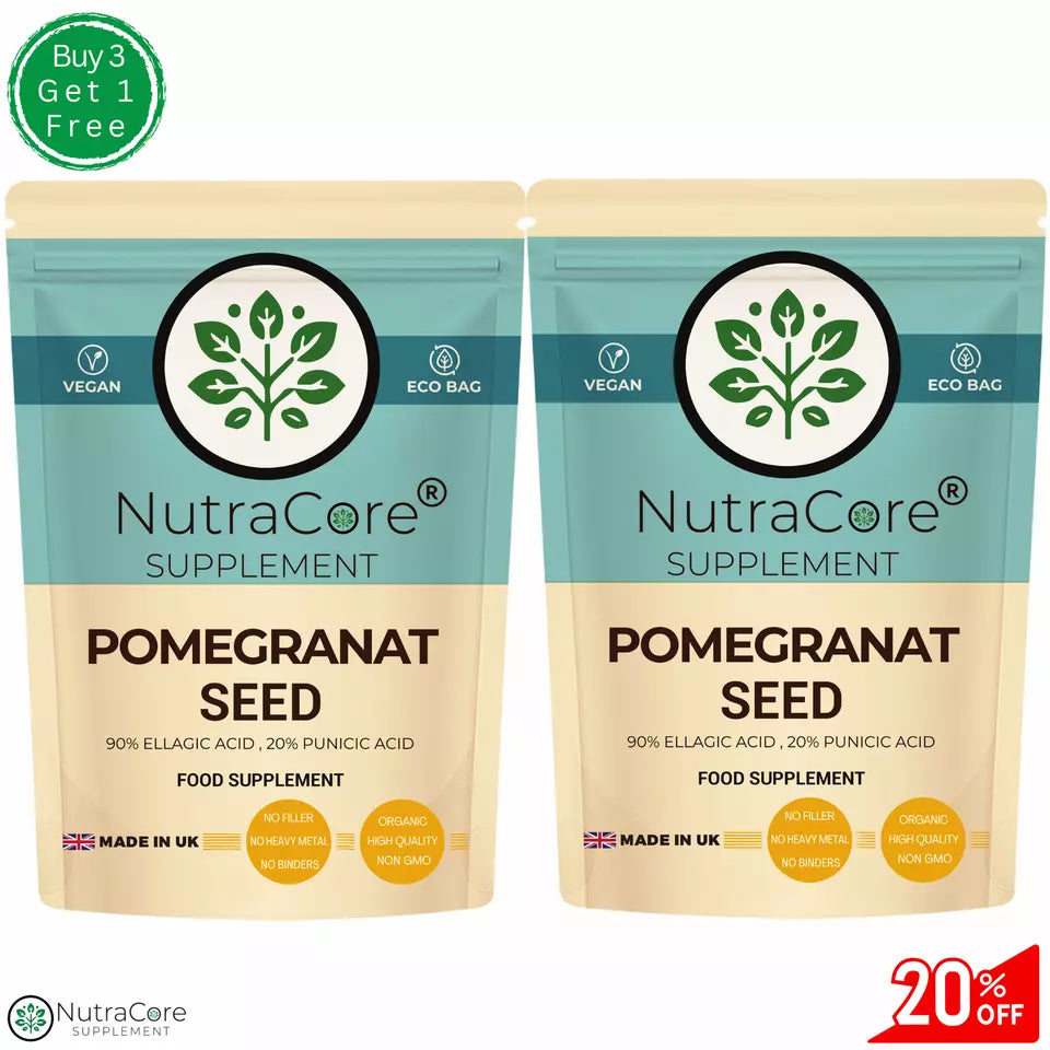 Pomegranat Seed Extract Capsule-5000mg (90% ELLAGIC ACID, 20% PUNICIC ACID)