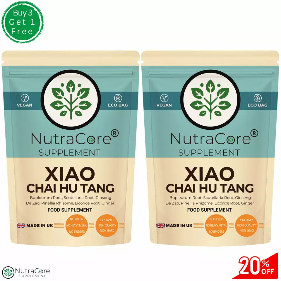 'Xiao Chai Hu Tang'' Capsules 5000mg -LIVER SUPPORT & ENERGY BOOSTER-Vegan Caps