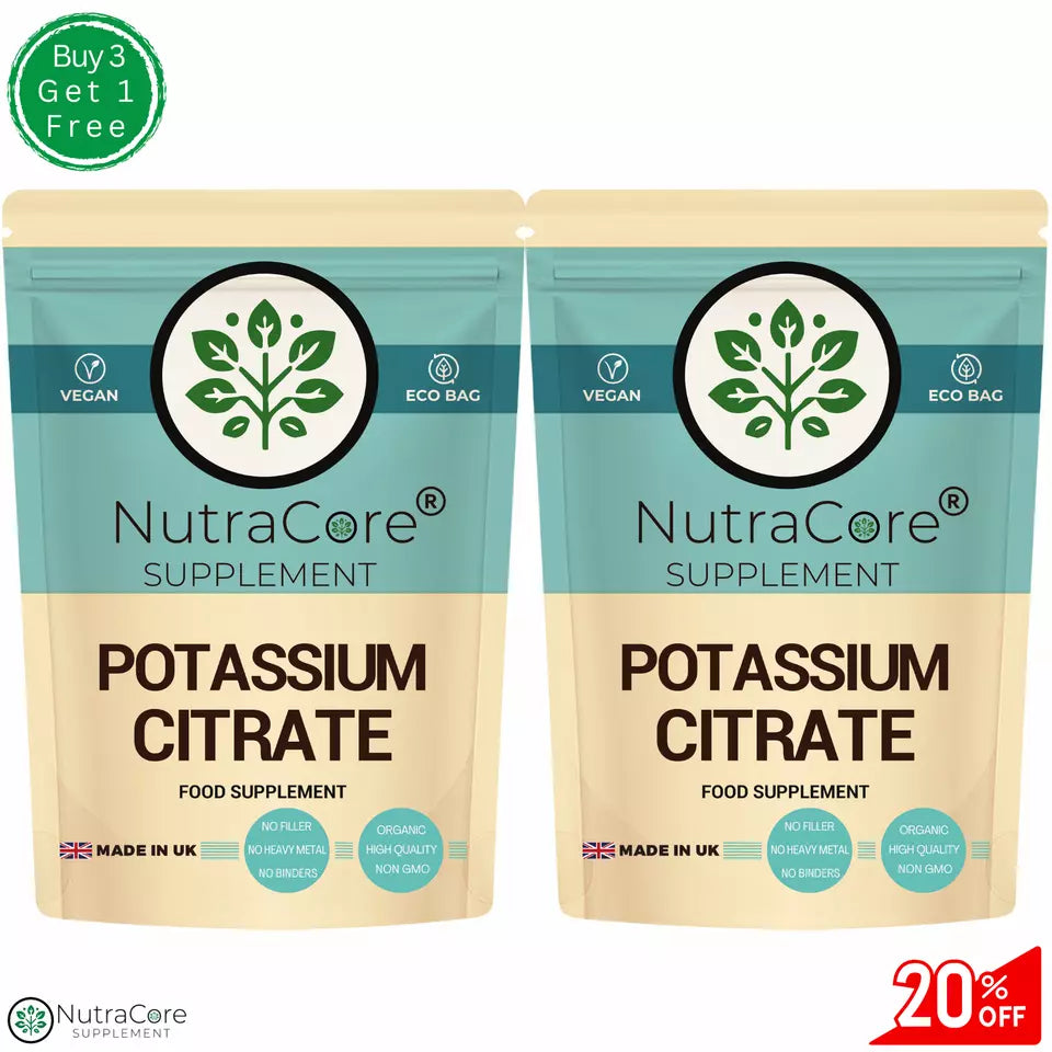 Potassium Citrate Capsules, 800mg-Kidney Health, Muscle Health & Blood Health