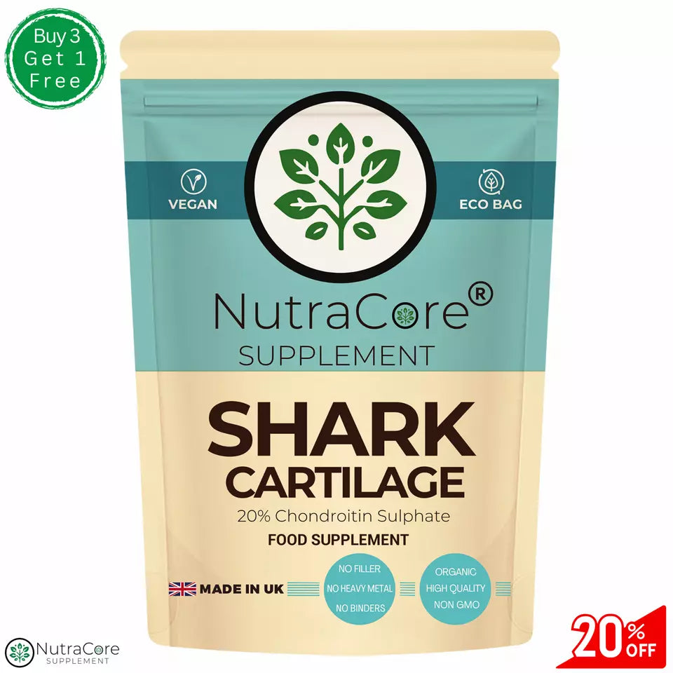 Shark Cartilage Capsule, 600mg-(20% Chondroitin)-Anti-Inflammatory &Joint Health