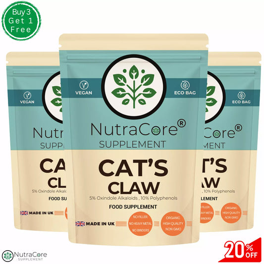 Cats Claw Capsules 5500mg-(10% Polyphenols)-Relaxing Muscles & Helping Immunity