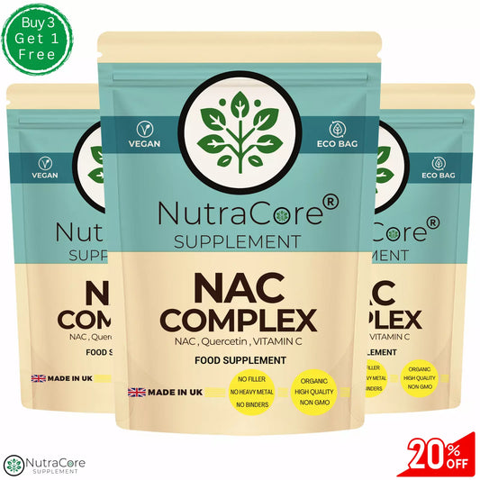 NAC Complex Capsule-800mg (240mg Quercetin,240mg Vitamin C )-Lung &Liver Health