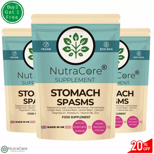 STOMACH SPASMS COMPLEX 700mg Capsules-Relaxing Inflammation & Digestive Muscles