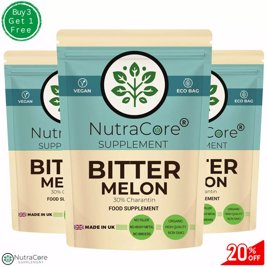 Bitter Melon Extract Capsules 6000mg-(30% Charantin)-Blood & Cholesterol support