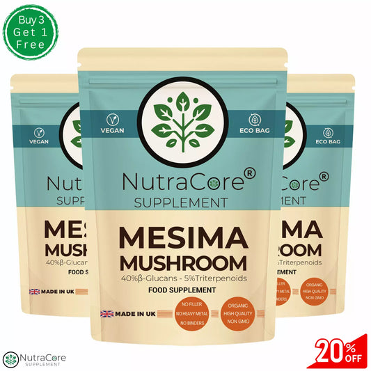 Mesima Mushroom Capsules 5000mg-(250 mg Triterpenoids)-Prostate & Liver Health