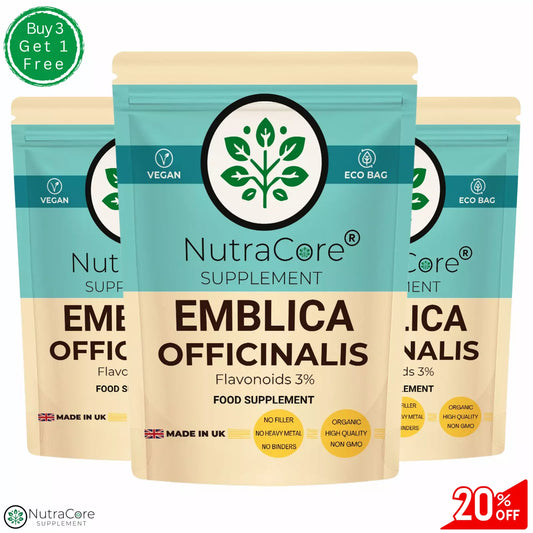 Emblica Officinalis 500mg Capsules-Flavonoids 3%-Amla Phyllanthus-Joint Health