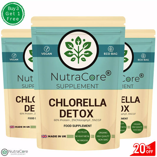 Chlorella 550mg Capsules-(60% Protein, 2%Chlorophyll, 5%CGF)-IMMUNE SYSTEM