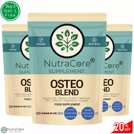 Osteo Blend Zinc+Calcium+Magnesium+Vitamin D3+Vitamin K2+MK-7+Selenium+Copper