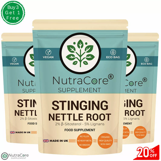 Stinging Nettle Root Capsules 5500mg-(5% Lingnans , 2% ?-Sitosterol )-100%Vegan