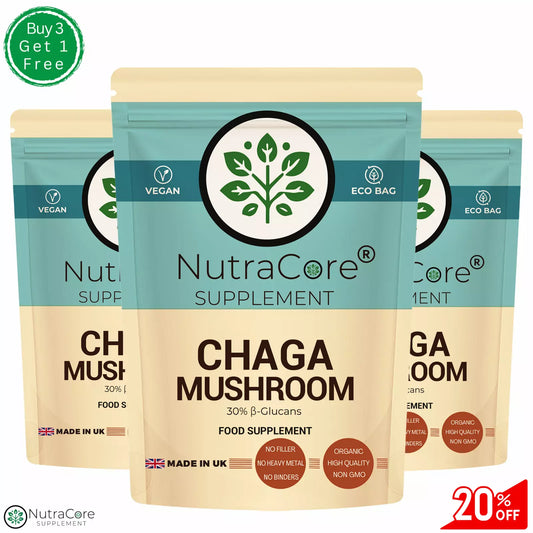 Chaga Mushroom Extract Capsules 5500mg