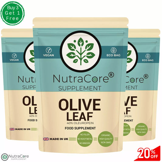 Olive Leaf Extract Capsules 5500mg(40% Oleuropein)-Weight Control & Immunity
