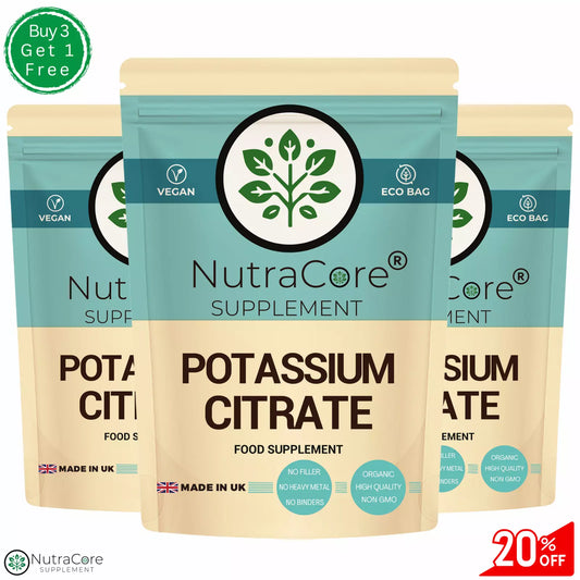 Potassium Citrate Capsules, 800mg-Kidney Health, Muscle Health & Blood Health