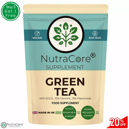 Green Tea Extract Capsule-5500mg-40% EGG, 10% Tannins, 15% Flavonoids-Fat Burner