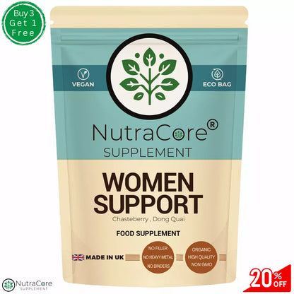 WOMEN SUPPORT COMPLEX Capsules 5000mg-Chasteberry, Qong Duai-10:1 Extract (PMS)