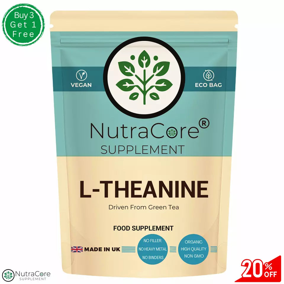 L-Theanine  Capsule 400mg-Cognitive&Brain Memory ,Relaxation & Focus Stress