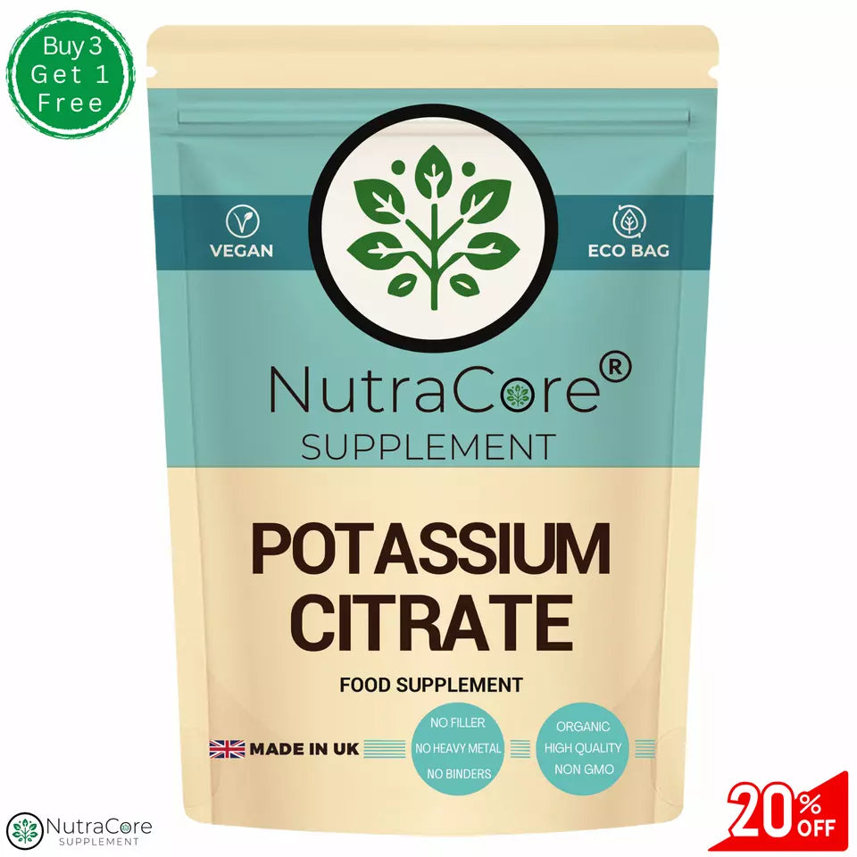 Potassium Citrate Capsules, 800mg-Kidney Health, Muscle Health & Blood Health