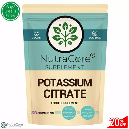 Potassium Citrate Capsules, 800mg-Kidney Health, Muscle Health & Blood Health