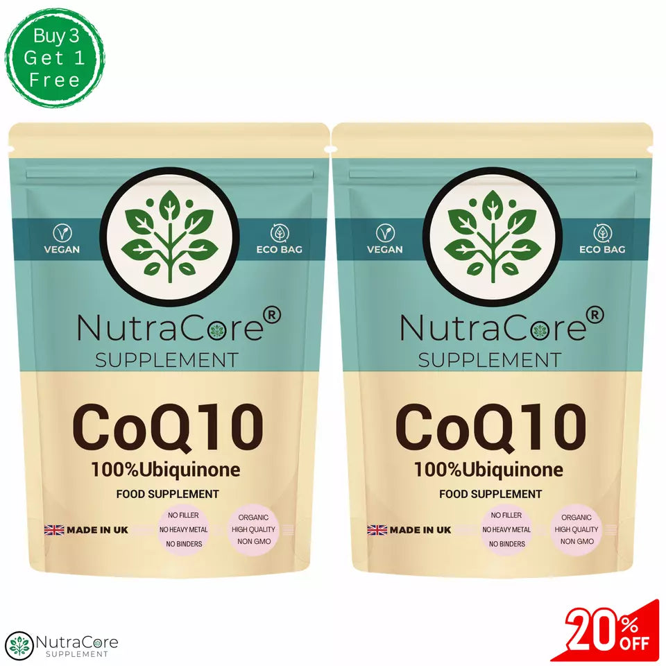 CoQ10 Ubiquinone 300mg Capsule(100% Ubiquinone)-High Absorption Natural Coenzyme