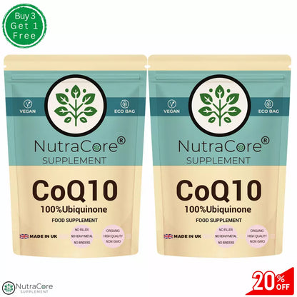 CoQ10 Ubiquinone 300mg Capsule(100% Ubiquinone)-High Absorption Natural Coenzyme