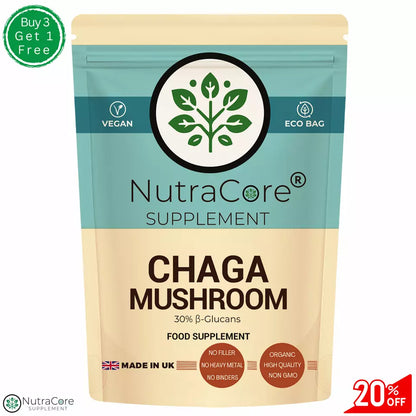 Chaga Mushroom Extract Capsules 5500mg