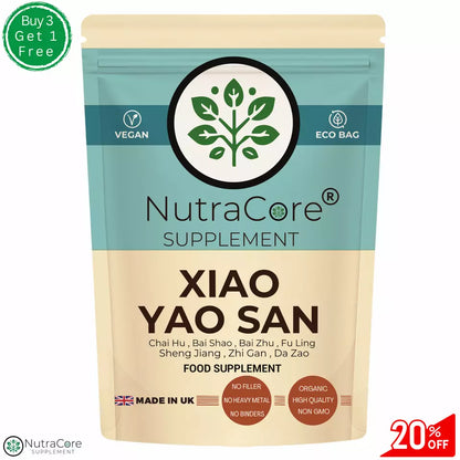 '' Xiao Yao San '' Extract Capsules 5500mg-Vegan-Stress Health& Digestion Health