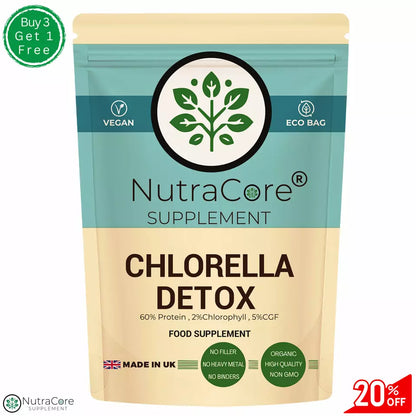 Chlorella 550mg Capsules-(60% Protein, 2%Chlorophyll, 5%CGF)-IMMUNE SYSTEM