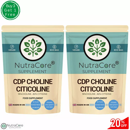 CDP Choline Citicoline 600mg Capsule-(108mg Choline&492mg Cytidine)-Brain Health