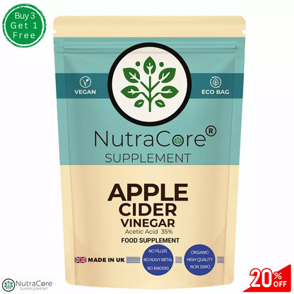 Apple Cider Vinegar 550mg Capsules-( Acetic Acid 35%)-Weight Loss &Fat Burner