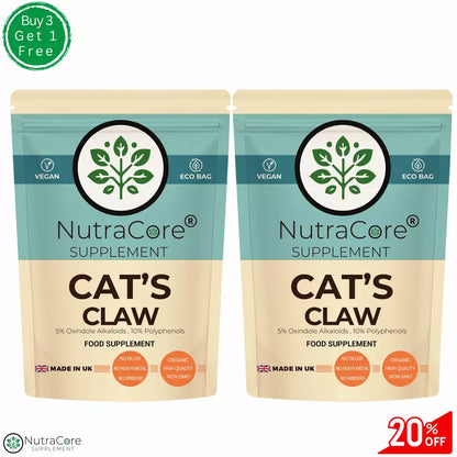 Cats Claw Capsules 5500mg-(10% Polyphenols)-Relaxing Muscles & Helping Immunity