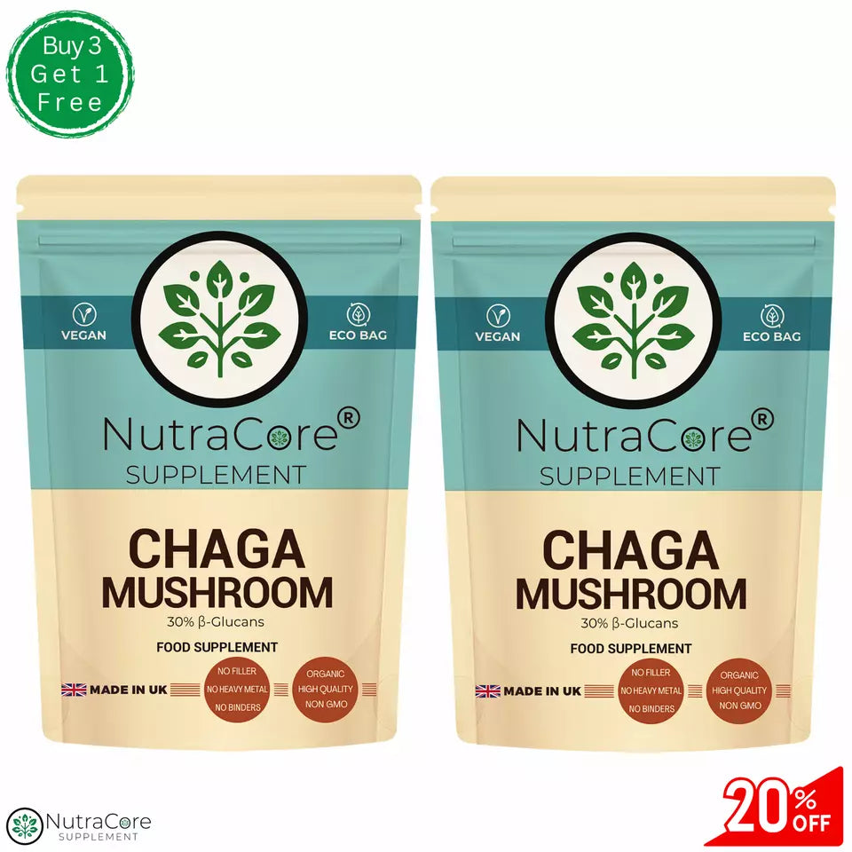 Chaga Mushroom Extract Capsules 5500mg