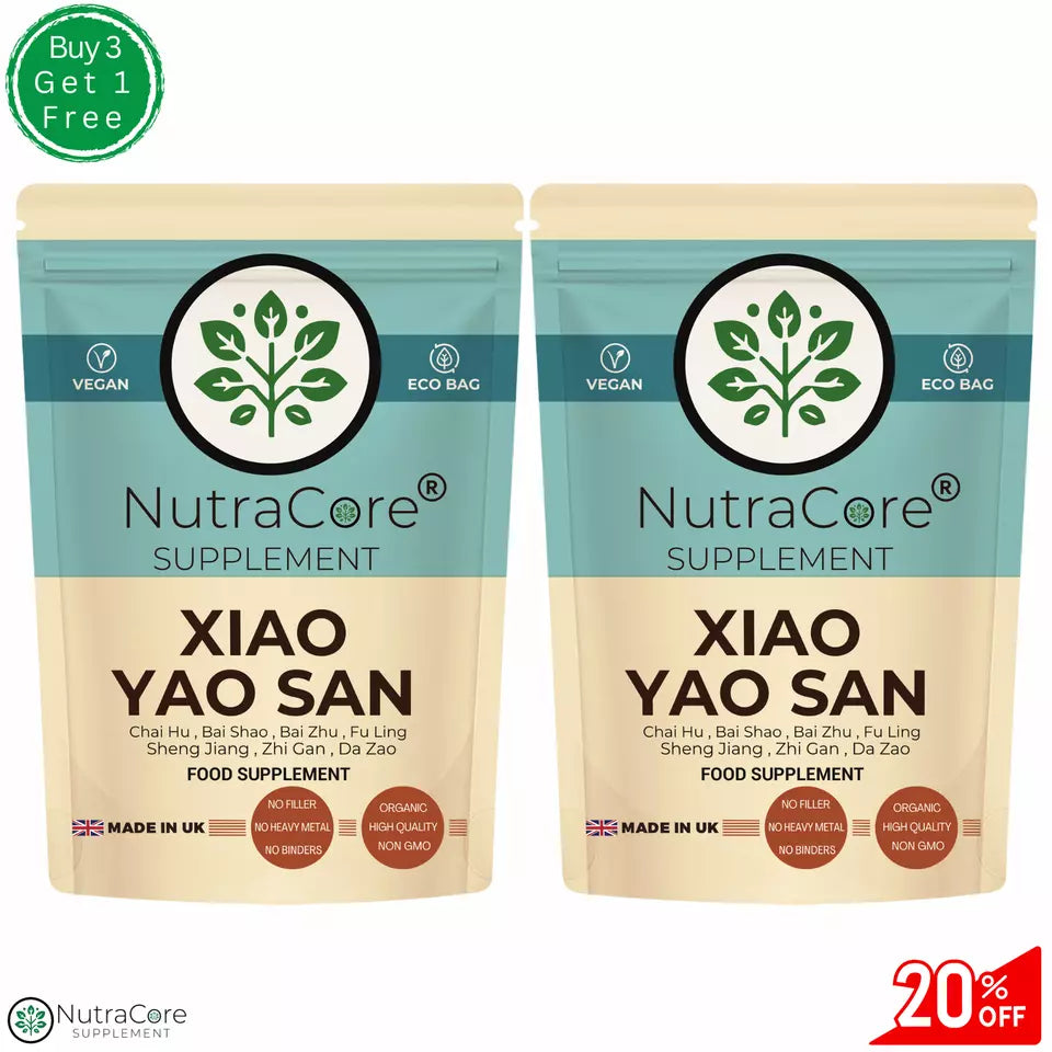 '' Xiao Yao San '' Extract Capsules 5500mg-Vegan-Stress Health& Digestion Health