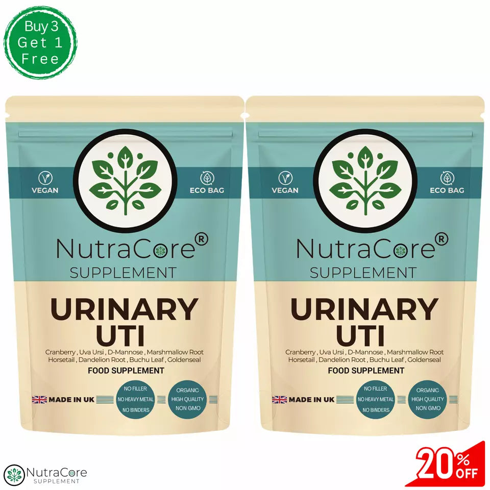 Urinary & UTI Complex Caps 700mg-Urinary & UTI Relief Support-100%Vegan Product
