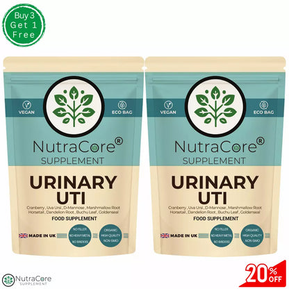 Urinary & UTI Complex Caps 700mg-Urinary & UTI Relief Support-100%Vegan Product