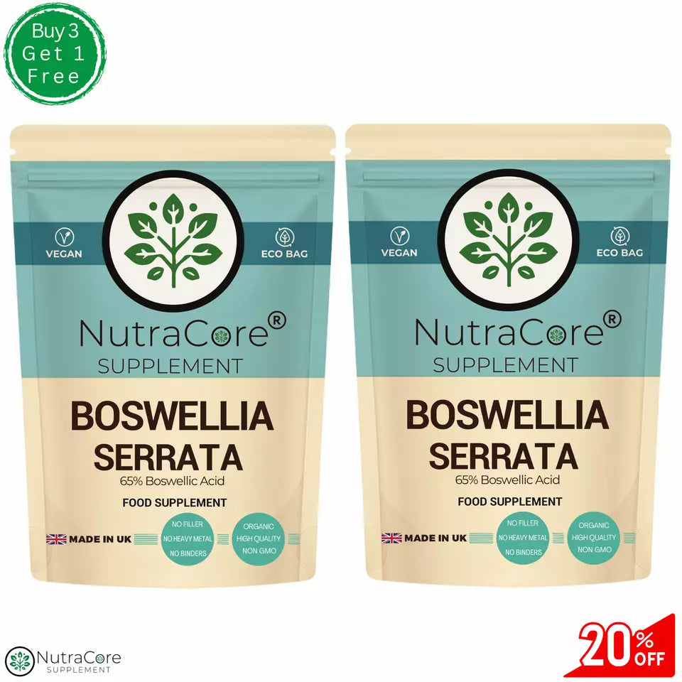 Boswelia Serrata Capsules5500mg ( 65% Boswellic Acid ) JOINT SUPPORT