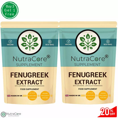 Fenugreek Caps 600mg-25%GALACTOMANNAN-Breast Feeding, Libido, Cholesterol,