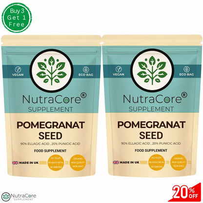 Pomegranat Seed Extract Capsule-5000mg (90% ELLAGIC ACID, 20% PUNICIC ACID)