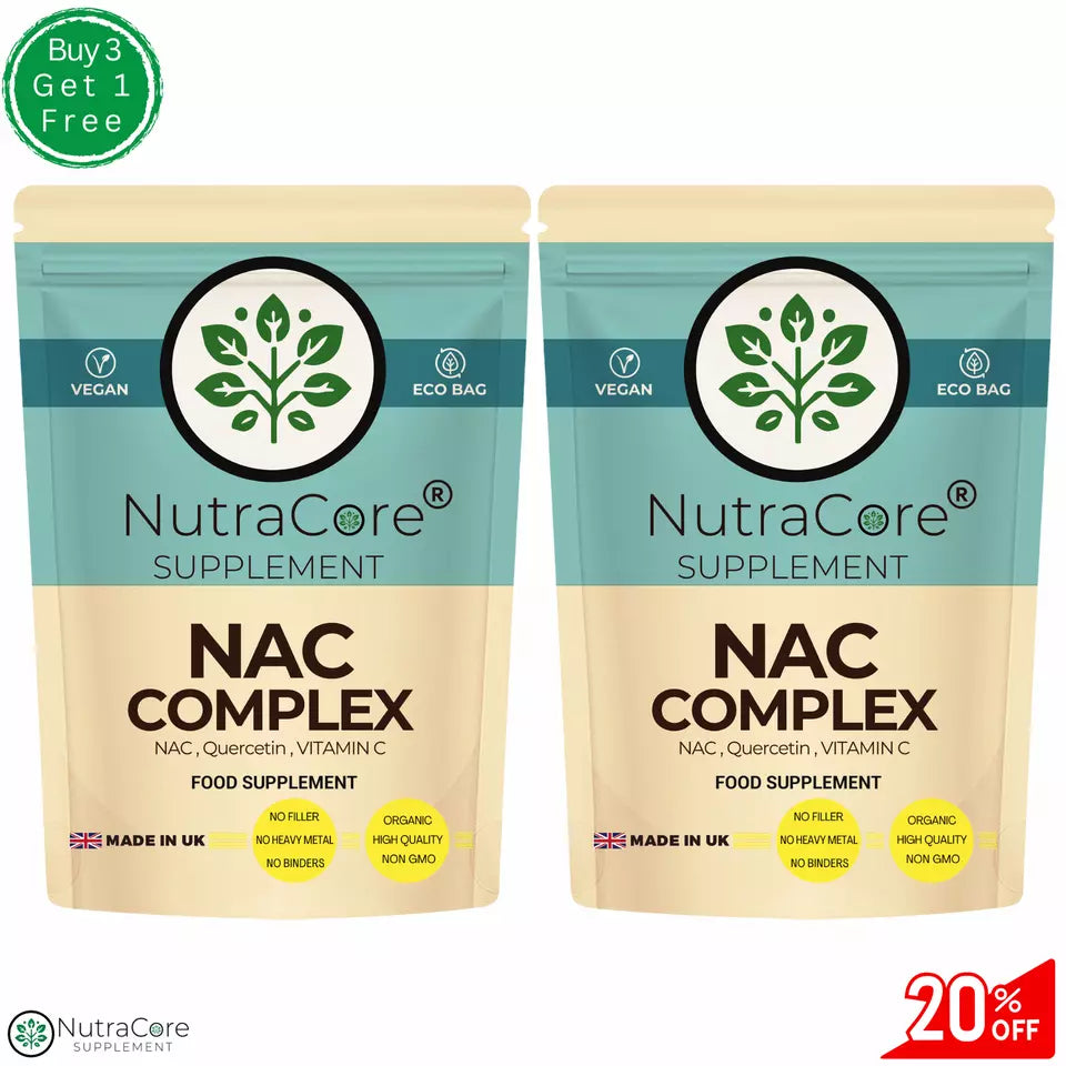 NAC Complex Capsule-800mg (240mg Quercetin,240mg Vitamin C )-Lung &Liver Health
