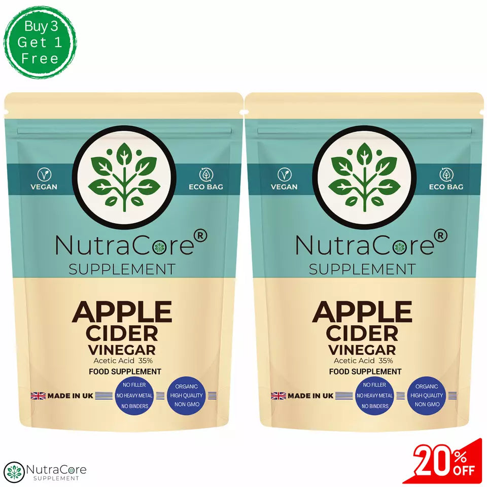 Apple Cider Vinegar 550mg Capsules-( Acetic Acid 35%)-Weight Loss &Fat Burner