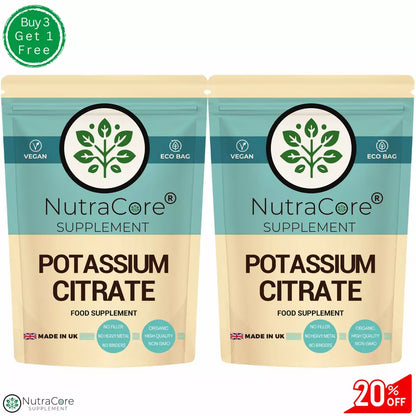 Potassium Citrate Capsules, 800mg-Kidney Health, Muscle Health & Blood Health